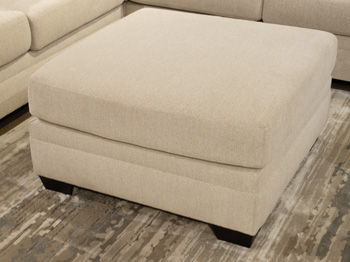 Mandi Point - Oversized Accent Ottoman - Marble – Accent Ottomans by Benchcraft® at Furniture Wholesale Plus , Nashville furniture store