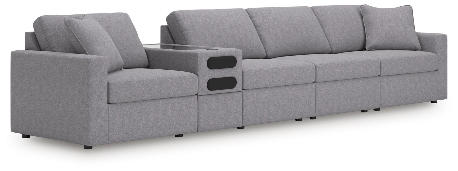 Modmax - Sectional - Granite – Stationary Sectionals by Signature Design by Ashley® at Furniture Wholesale Plus , Nashville furniture store