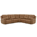 Callihan - 6 Piece Sectional - York Butternut – Reclining Sectionals by Liberty Furniture at Furniture Wholesale Plus , Nashville furniture store