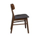 Space Savers - Panel Back Side Chair - Walnut – Side Chairs by Liberty Furniture at Furniture Wholesale Plus , Nashville furniture store