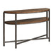 Breckinridge - Demilune Sofa Table - Dark Brown – Sofa Tables by Liberty Furniture at Furniture Wholesale Plus , Nashville furniture store
