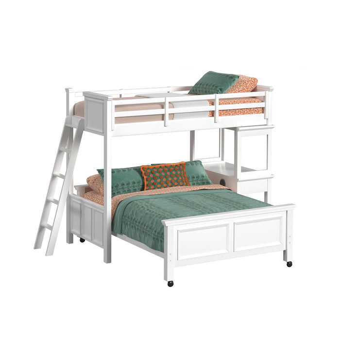 Hampton Kids - Loft Bed With Ladder And Desk With Speaker – Loft Beds by Elements International at Furniture Wholesale Plus , Nashville furniture store