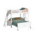 Hampton Kids - Loft Bed With Ladder And Desk With Speaker – Loft Beds by Elements International at Furniture Wholesale Plus , Nashville furniture store