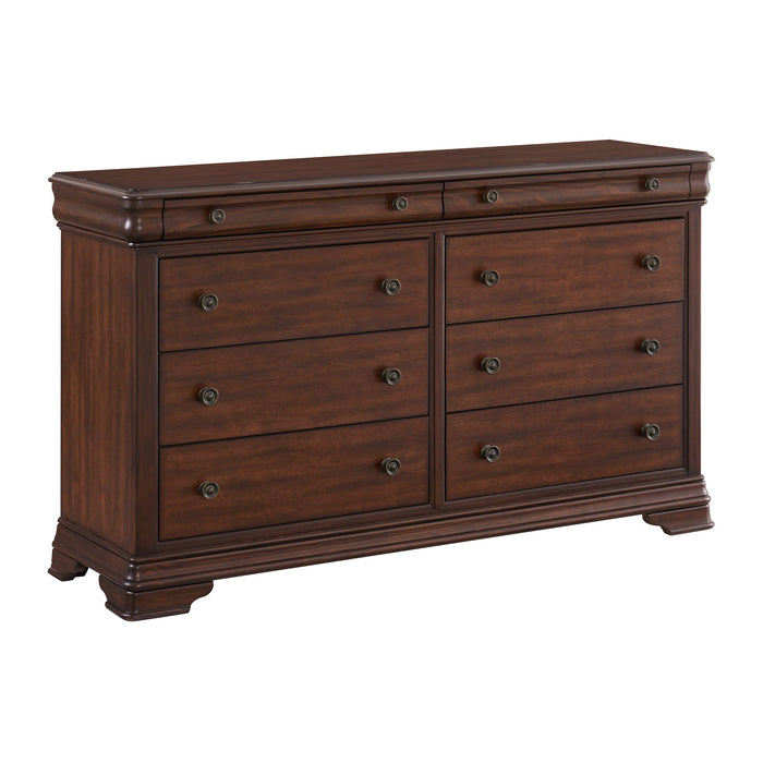 Phillipe - 8-Drawer Dresser – Dressers by Elements International at Furniture Wholesale Plus , Nashville furniture store