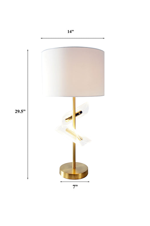 Table Lamp - Gold - Premium Table Lamps from Crown Mark - Just $119! Shop now at Furniture Wholesale Plus  We are the best furniture store in Nashville, Hendersonville, Goodlettsville, Madison, Antioch, Mount Juliet, Lebanon, Gallatin, Springfield, Murfreesboro, Franklin, Brentwood