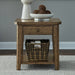 Carolina Park - End Table - Amber Brown – End Tables by Liberty Furniture at Furniture Wholesale Plus , Nashville furniture store