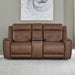 Beckham - Loveseat With Console P2 & ZG - Aline Saddle – Reclining Loveseats by Liberty Furniture at Furniture Wholesale Plus , Nashville furniture store
