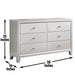 Omni - Dresser - Pearl Silver – Dressers by Steve Silver Furniture at Furniture Wholesale Plus , Nashville furniture store