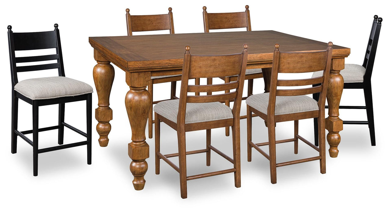 Greddinton - Counter Height Dining Table Set – 7 Piece Dining Room Sets by Signature Design by Ashley® at Furniture Wholesale Plus , Nashville furniture store