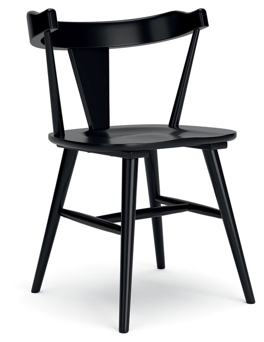 Gretlynn - Dining Room Side Chair (Set of 2) - Black – Chair Sets by Signature Design by Ashley® at Furniture Wholesale Plus , Nashville furniture store