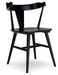 Gretlynn - Dining Room Side Chair (Set of 2) - Black – Chair Sets by Signature Design by Ashley® at Furniture Wholesale Plus , Nashville furniture store