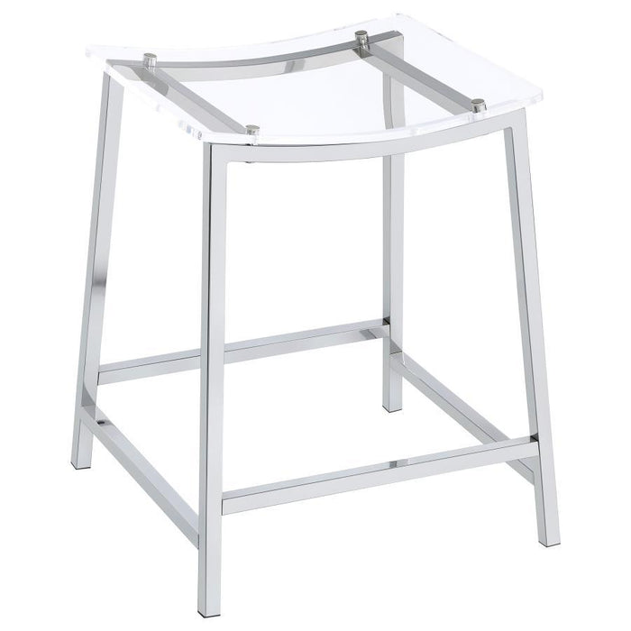 Jovani - Acrylic Backless Bar Stools (Set of 2) - Premium Stool Sets from Coaster Fine Furniture - Just $359! Shop now at Furniture Wholesale Plus  We are the best furniture store in Nashville, Hendersonville, Goodlettsville, Madison, Antioch, Mount Juliet, Lebanon, Gallatin, Springfield, Murfreesboro, Franklin, Brentwood