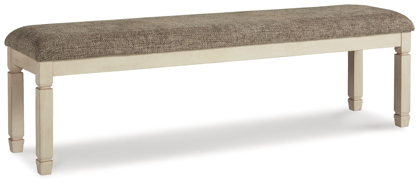 Bolanburg - Extra Large UPH DRM Bench - Brown / Beige – Upholstered Benches by Signature Design by Ashley® at Furniture Wholesale Plus , Nashville furniture store