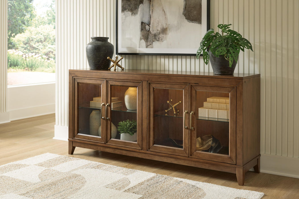 Annswick - Accent Cabinet - Medium Brown – Accent Cabinets by Signature Design by Ashley® at Furniture Wholesale Plus , Nashville furniture store
