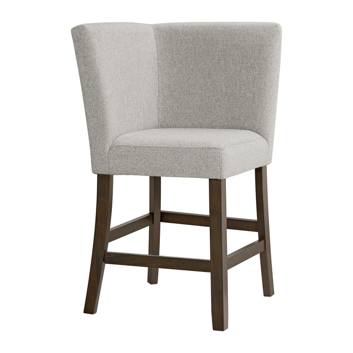 Seneca - Counter Corner Bench With Upholstered Back – Counter Benches by Elements International at Furniture Wholesale Plus , Nashville furniture store