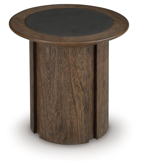 Dontayne - Round Table – End Tables by Signature Design by Ashley® at Furniture Wholesale Plus , Nashville furniture store