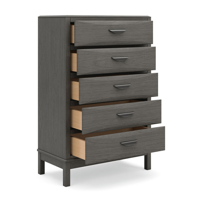 Mazing - Five Drawer Chest - Gray – Accent Chests by Signature Design by Ashley® at Furniture Wholesale Plus , Nashville furniture store