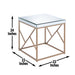 Evelyn - End Table - White – End Tables by Steve Silver Furniture at Furniture Wholesale Plus , Nashville furniture store