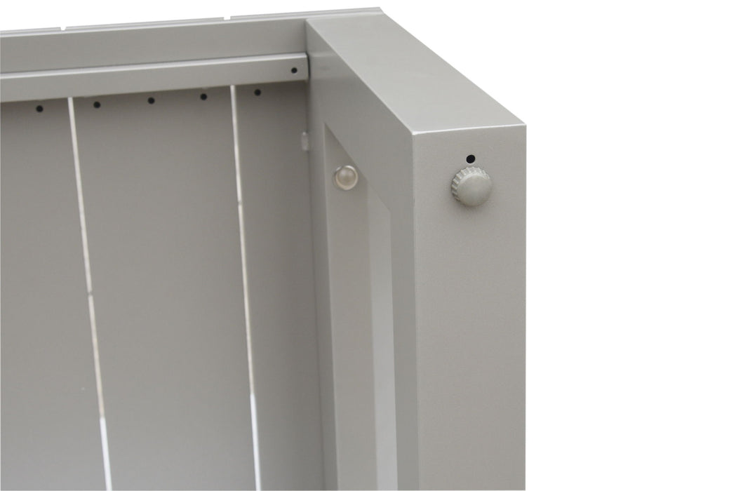 Dalilah - Patio Square End Table - Gray – End Tables by Steve Silver Furniture at Furniture Wholesale Plus , Nashville furniture store