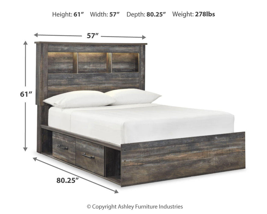 Drystan - Panel Bookcase Bed – Panel Beds by Signature Design by Ashley® at Furniture Wholesale Plus , Nashville furniture store
