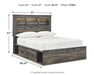 Drystan - Panel Bookcase Bed – Panel Beds by Signature Design by Ashley® at Furniture Wholesale Plus , Nashville furniture store