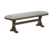 Lloyd - Bench - Brown / Gray - Premium Dining Benches from Crown Mark - Just $159! Shop now at Furniture Wholesale Plus  We are the best furniture store in Nashville, Hendersonville, Goodlettsville, Madison, Antioch, Mount Juliet, Lebanon, Gallatin, Springfield, Murfreesboro, Franklin, Brentwood