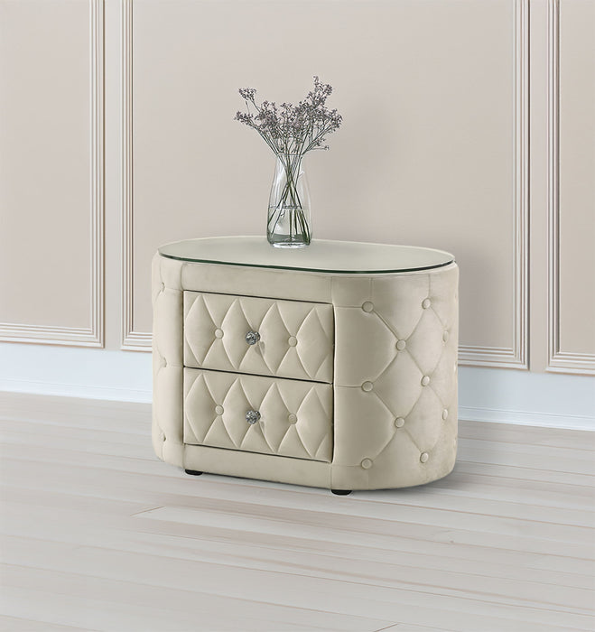 Voltare - Nightstand - Premium Accent Nightstands from Crown Mark - Just $259! Shop now at Furniture Wholesale Plus  We are the best furniture store in Nashville, Hendersonville, Goodlettsville, Madison, Antioch, Mount Juliet, Lebanon, Gallatin, Springfield, Murfreesboro, Franklin, Brentwood