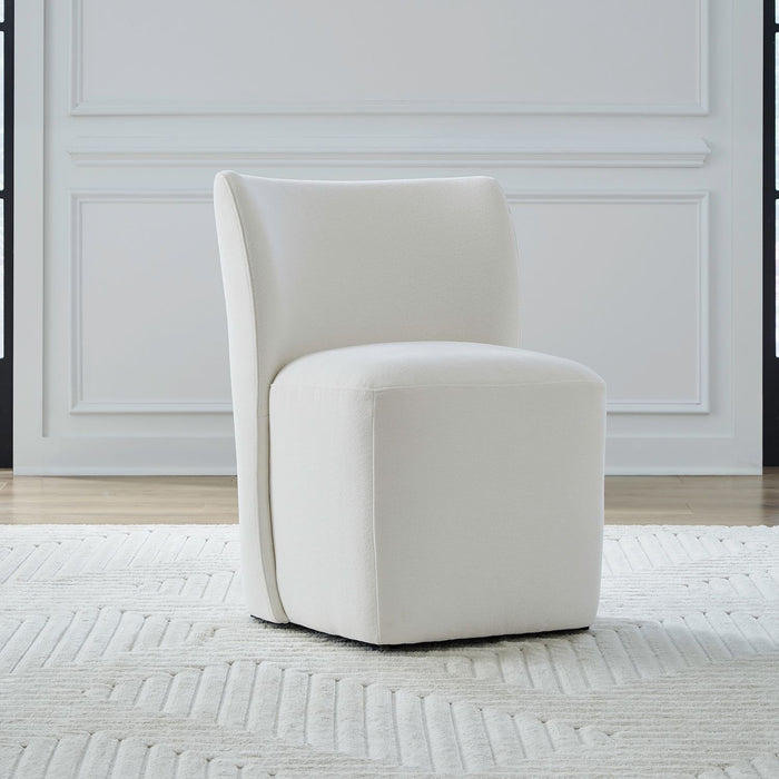 Accent Dining - Dining Chair With Casters – Side Chairs by Liberty Furniture at Furniture Wholesale Plus , Nashville furniture store