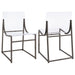 Adino - Acrylic Dining Side Chair (Set of 2) – Chair Sets by Coaster Fine Furniture at Furniture Wholesale Plus , Nashville furniture store