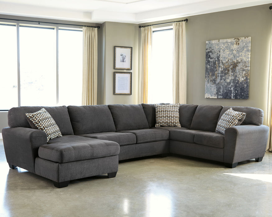 Ambee - Sectional – Stationary Sectionals by Benchcraft® at Furniture Wholesale Plus , Nashville furniture store