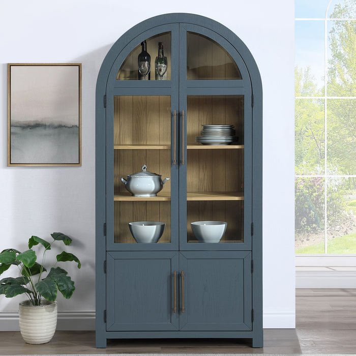 Magnolia - Curio – Curio Cabinets by Steve Silver Furniture at Furniture Wholesale Plus , Nashville furniture store