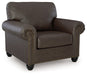 Roxmere - Living Room Set – Stationary Chair & Ottoman by Benchcraft® at Furniture Wholesale Plus , Nashville furniture store