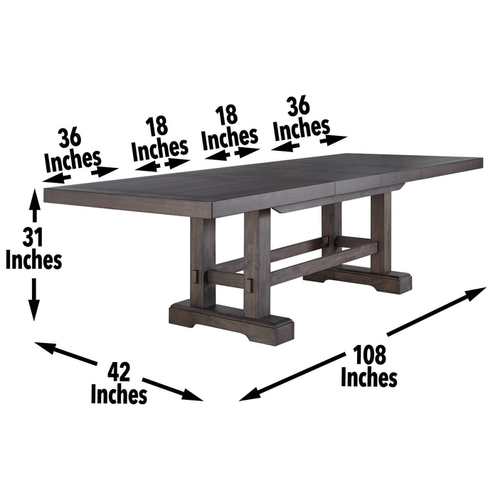 Napa - Dining Table – Dining Tables by Steve Silver Furniture at Furniture Wholesale Plus , Nashville furniture store