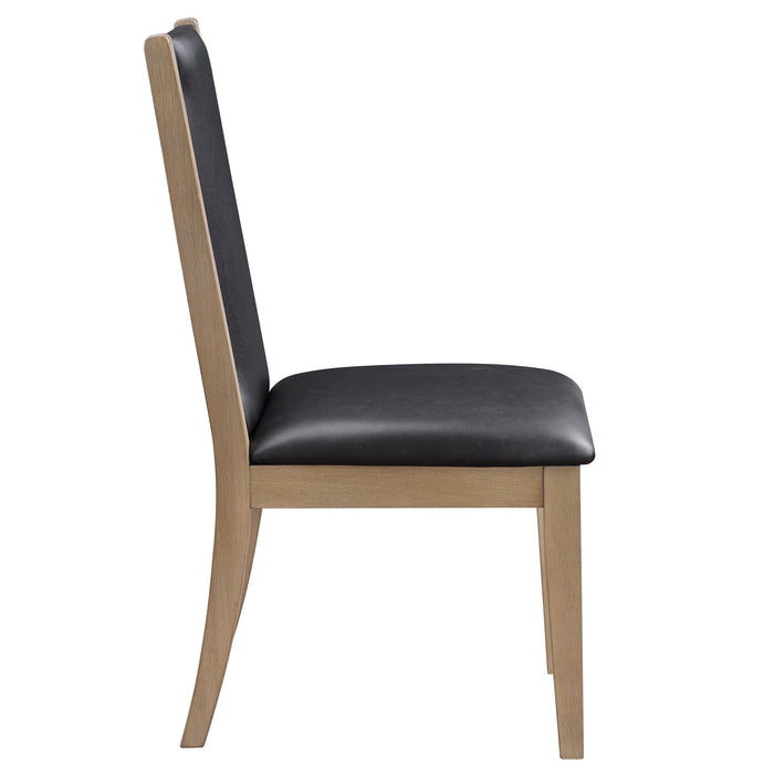 Orinda - Side Chair - Brown / Black – Side Chairs by Steve Silver Furniture at Furniture Wholesale Plus , Nashville furniture store