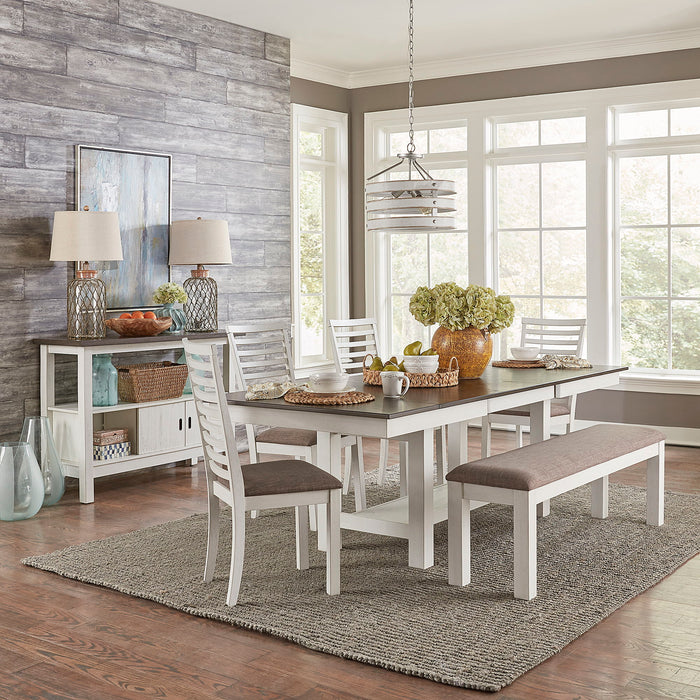 Brook Bay - Trestle Table Set – 5 Piece Dining Room Sets by Liberty Furniture at Furniture Wholesale Plus , Nashville furniture store