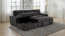 Pastrana - Upholstered Sleeper Sectional Sofa – Sleeper Sectionals by Coaster Fine Furniture at Furniture Wholesale Plus , Nashville furniture store