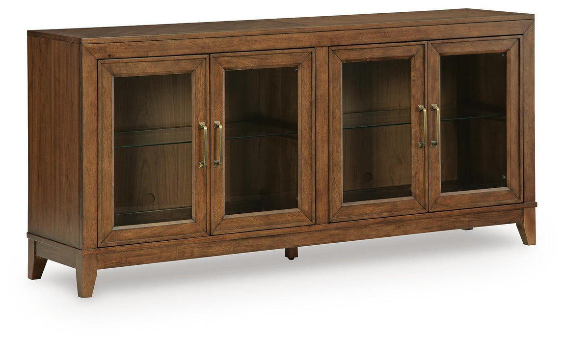 Annswick - Accent Cabinet - Medium Brown – Accent Cabinets by Signature Design by Ashley® at Furniture Wholesale Plus , Nashville furniture store