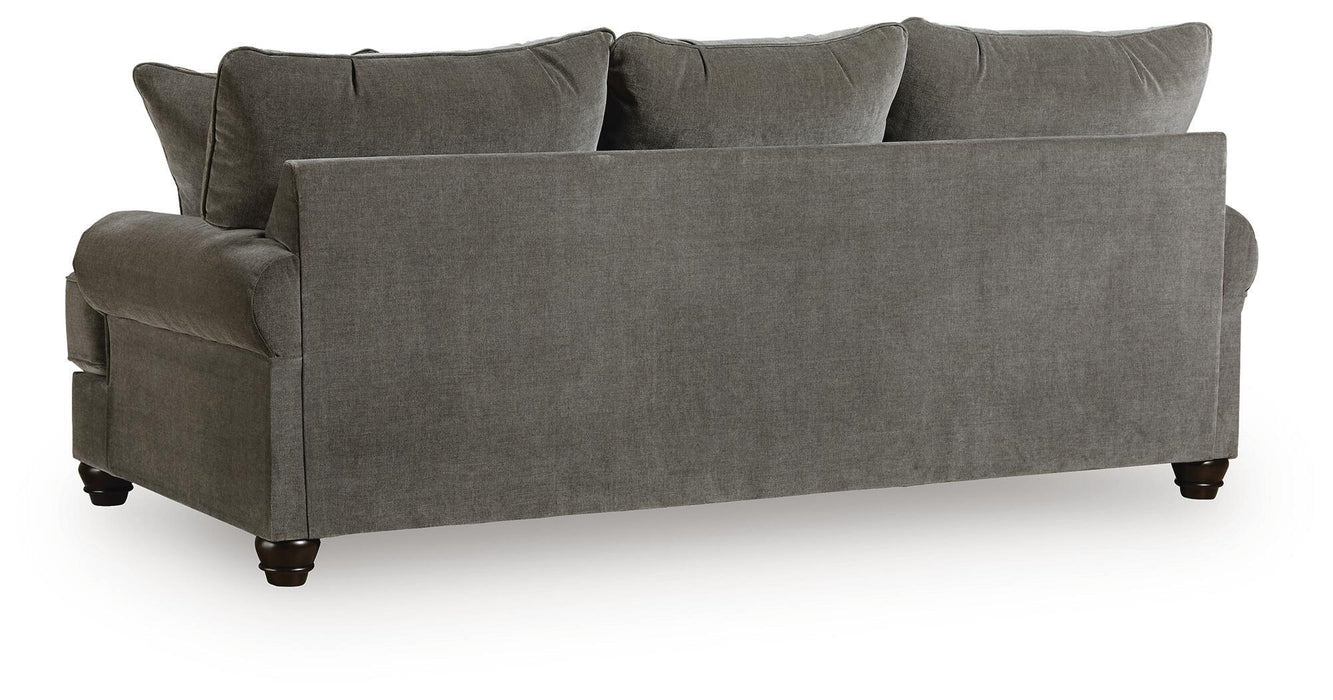 Tallow Creek - Sofa - Shadow – Stationary Sofas by Signature Design by Ashley® at Furniture Wholesale Plus , Nashville furniture store