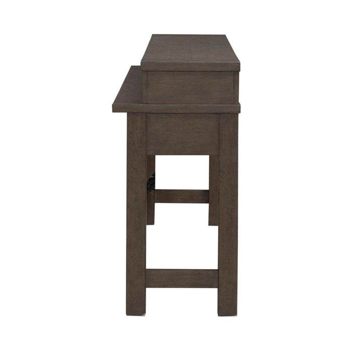 Cascade Falls - Console Bar Table - Satin Espresso – Console Tables by Liberty Furniture at Furniture Wholesale Plus , Nashville furniture store