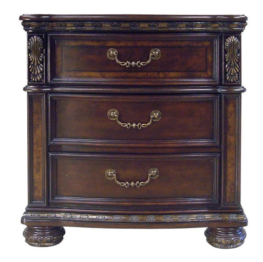 Monte Carlo - Nightstand - Dark Brown – Accent Nightstands by Steve Silver Furniture at Furniture Wholesale Plus , Nashville furniture store