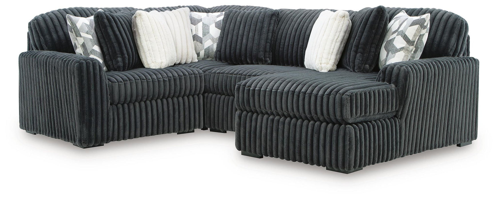 Midnight-Madness - Sectional – Stationary Sectionals by Signature Design by Ashley® at Furniture Wholesale Plus , Nashville furniture store
