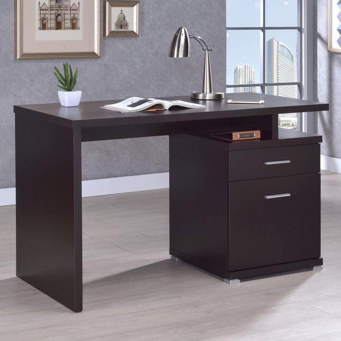Irving - 2-Drawer Office Computer Desk - Premium Computer Desks from CoasterEveryday - Just $249! Shop now at Furniture Wholesale Plus  We are the best furniture store in Nashville, Hendersonville, Goodlettsville, Madison, Antioch, Mount Juliet, Lebanon, Gallatin, Springfield, Murfreesboro, Franklin, Brentwood