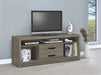 Burke - 2-Drawer Engineered Wood TV Stand - Gray Driftwood – TV Stands by CoasterEssence at Furniture Wholesale Plus , Nashville furniture store