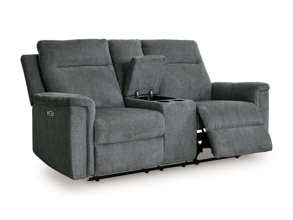 Barnsana - Dbl Power Reclining Loveseat With Console – Reclining Loveseats by Signature Design by Ashley® at Furniture Wholesale Plus , Nashville furniture store