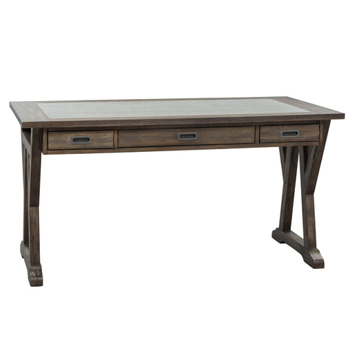 Stone Brook - Home Office Desk Set – 3 Piece Home Office Sets by Liberty Furniture at Furniture Wholesale Plus , Nashville furniture store