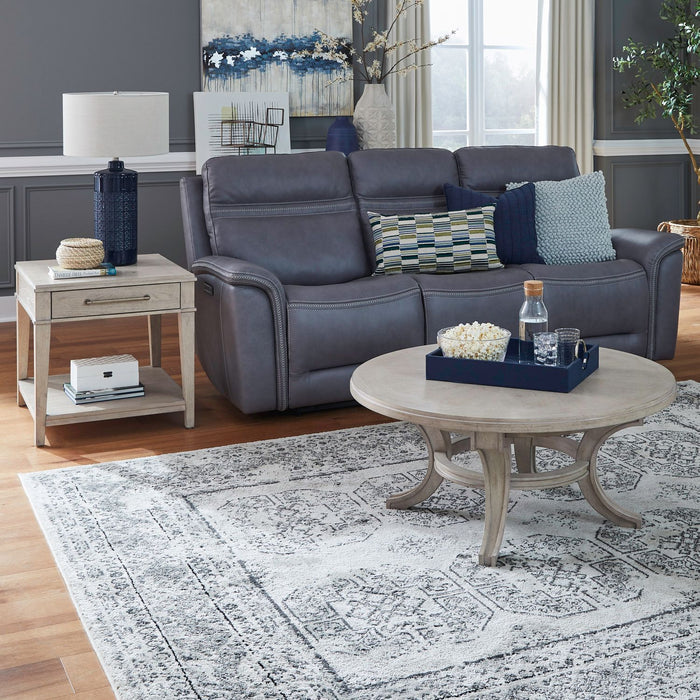 New Haven - Optional 3 Piece Table Set - Sanctuary White – Table Sets by Liberty Furniture at Furniture Wholesale Plus , Nashville furniture store