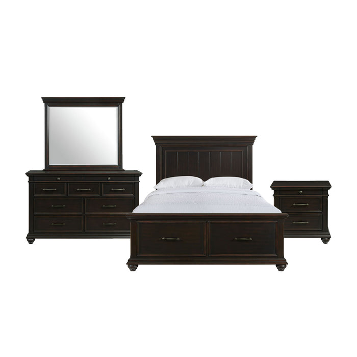 Slater - Platform Storage Bedroom Set – 3 Piece Bedroom Sets by Elements International at Furniture Wholesale Plus , Nashville furniture store