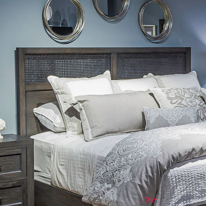 Caruso Heights - Cane Panel Headboard – Panel Headboards by Liberty Furniture at Furniture Wholesale Plus , Nashville furniture store