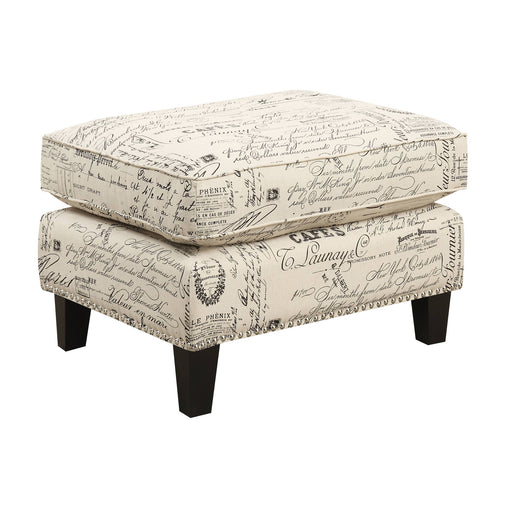 Erica - Ottoman – Upholstered Ottomans by Elements International at Furniture Wholesale Plus , Nashville furniture store