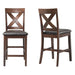 Alex - Counter Side Chair With Pu (Set of 2) – Chair Sets by Elements International at Furniture Wholesale Plus , Nashville furniture store